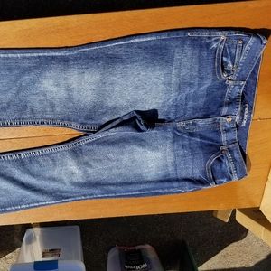 Straight leg jeans